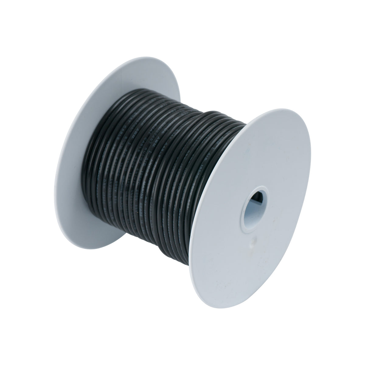 Ancor #18 Black 100ft Spool Tinned Copper
