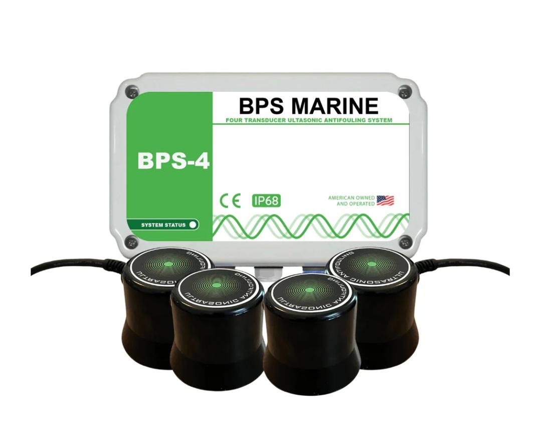 BPS Marine 4 Transducer 12V Ultrasonic Antifouling System