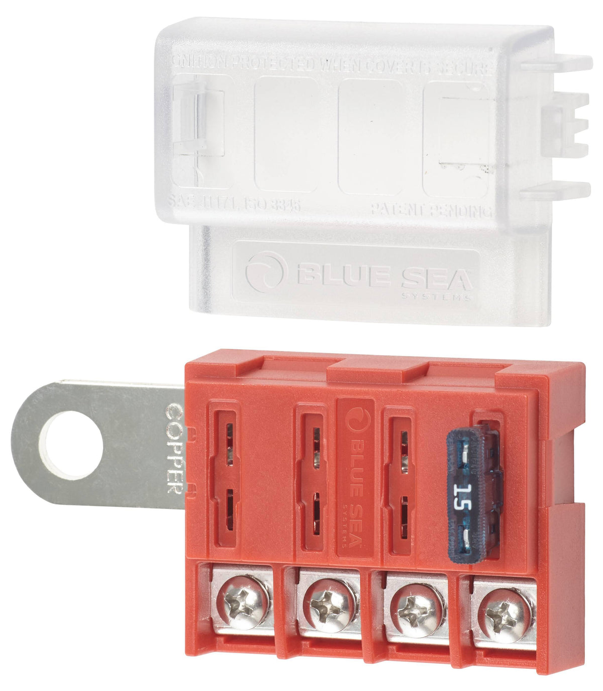 Blue Sea 5023 ST Blade Battery Terminal Mount Fuse Block