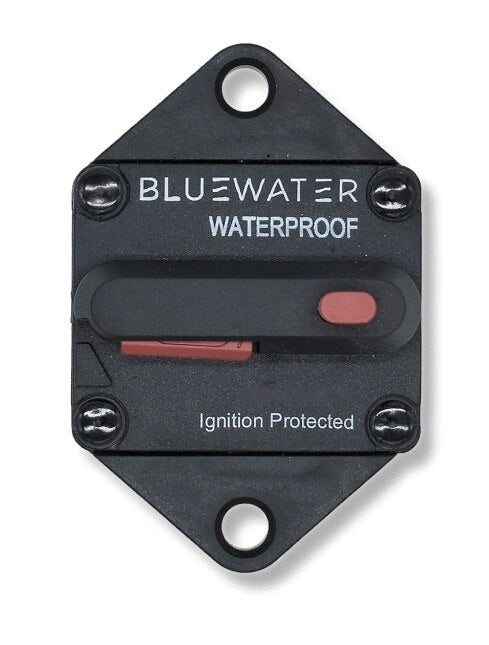 Bluewater Hi AMP Panel Mount 40 Amp Resettable