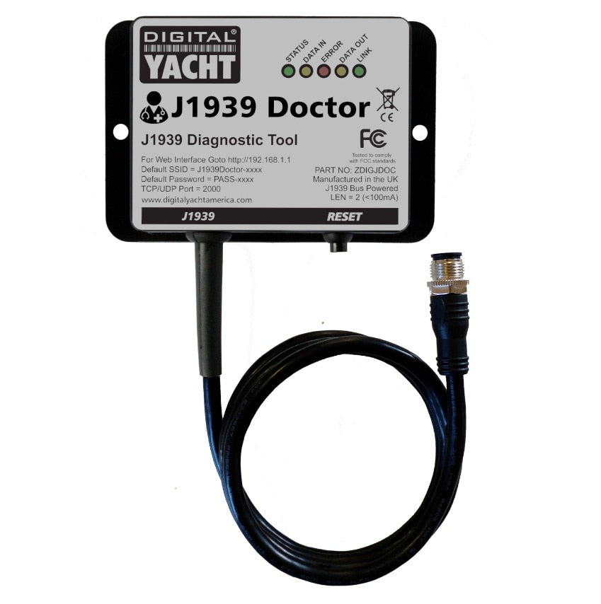 Digital Yacht J1939 Doctor J1939 Diagnostic Tool