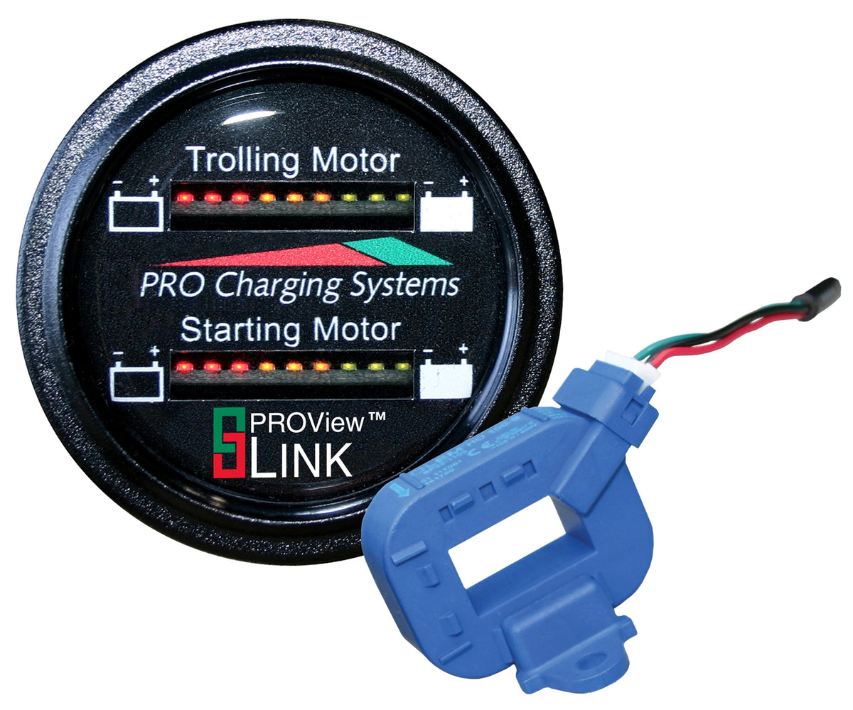 Dual Pro Lithiumm Battery Status Indicator w/2 CTfts Dual Marine Round Display