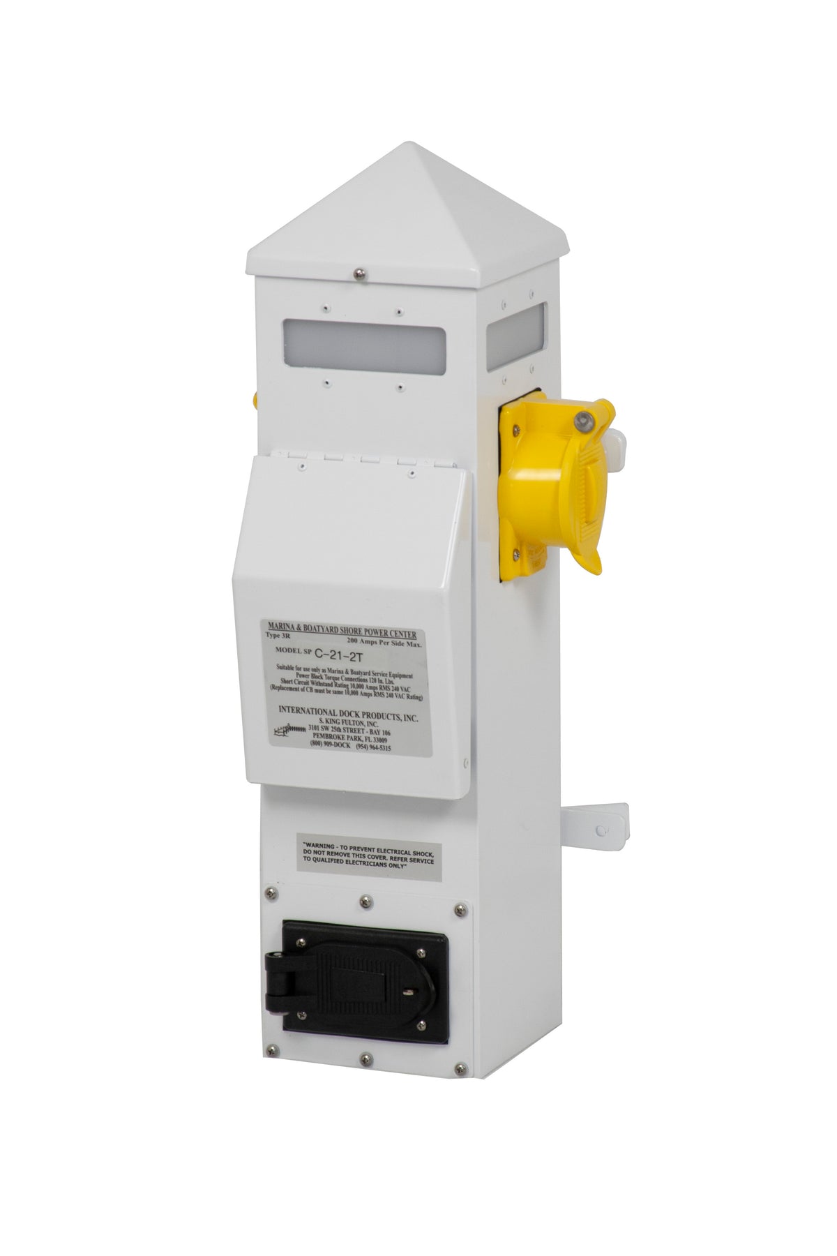 International Dock SPC-21-2T-326 Shore Power Pedestal