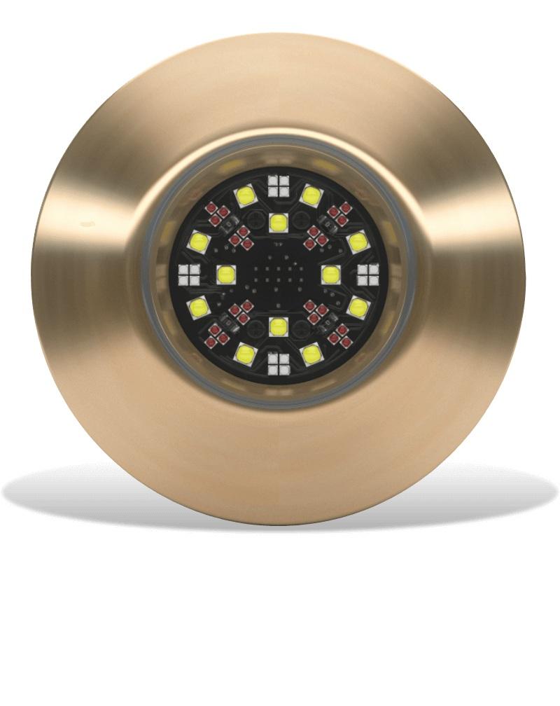 Lumishore EOS TIX404 Interchangeable Thru-Hull Mount RGBW LED