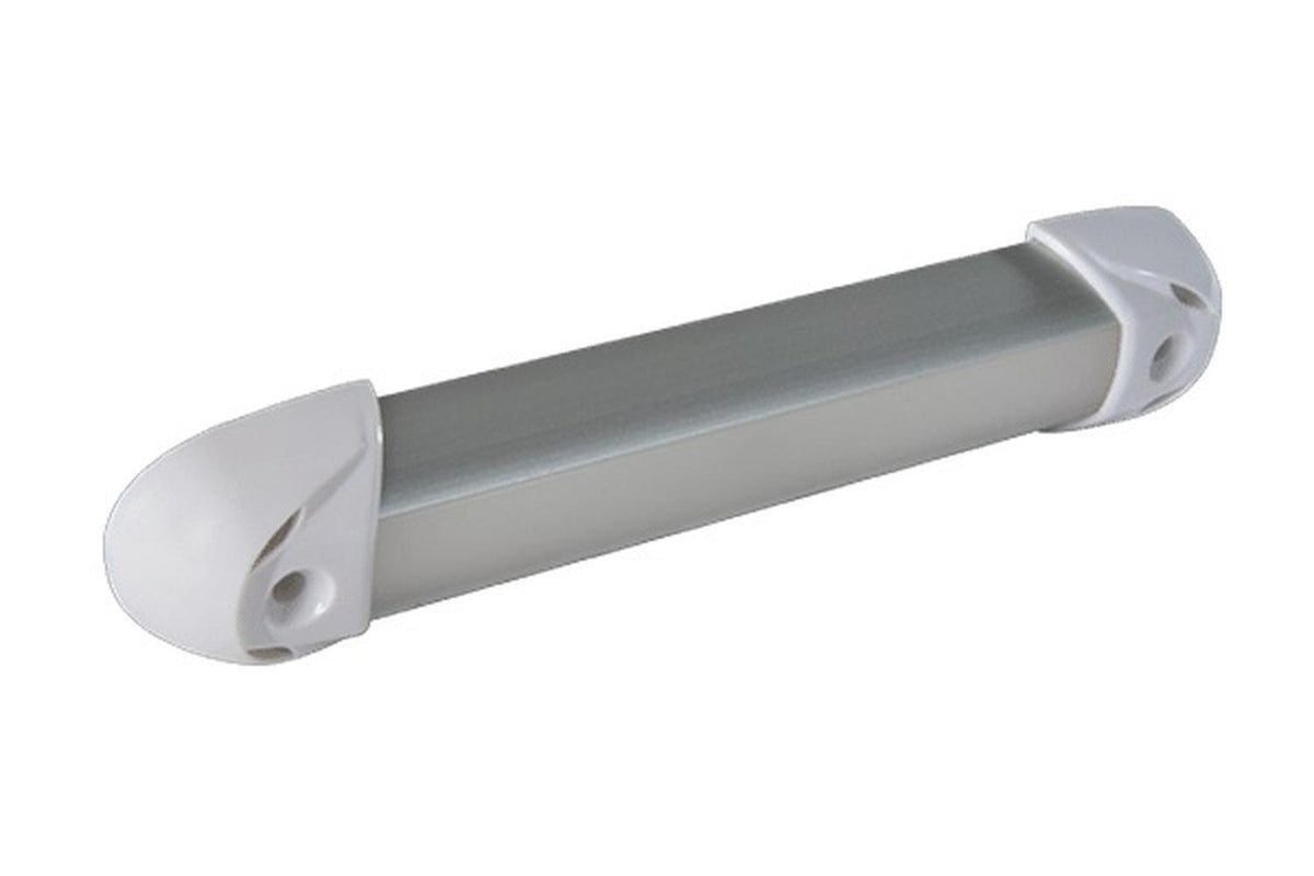Lumitec Mini RAIL2 6in Blue LED Light Brushed Finish 12/24v