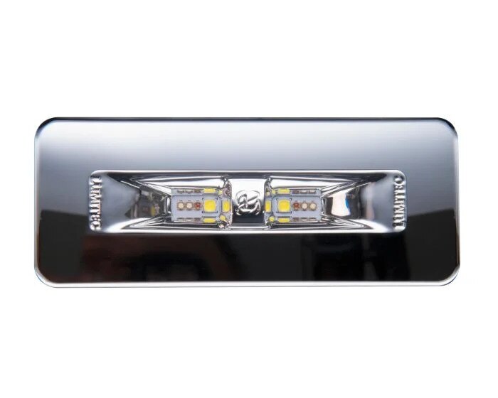 Lumitec Illusion Spreader Light RGBW Spectrum LED Flush Mount Mirrored Housing 12/24v