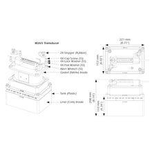 Airmar M265C-LM-MM 1kw Low Medium CHIRP Mix-n-Match Connector — 2
