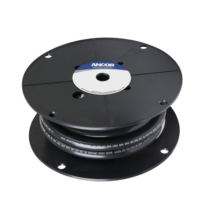 Ancor #2 Black 100ft Spool Tinned Copper