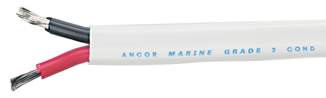 Ancor 8/2 50ft Spool Tinned Copper Duplex Black/Red