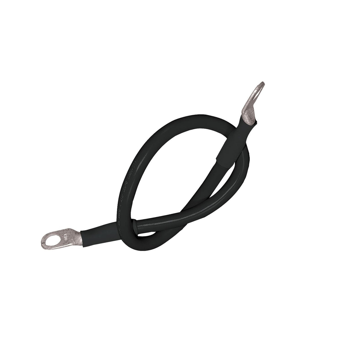 Ancor #2 Black 48in Battery Cable Assembly 5/16 Stud