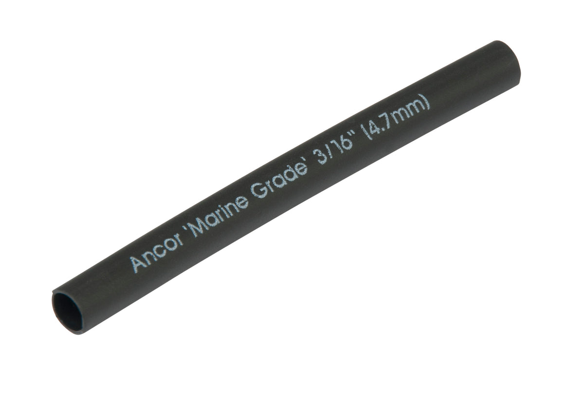 Ancor 3/16in x 48in Black Heat Shrink Tubing