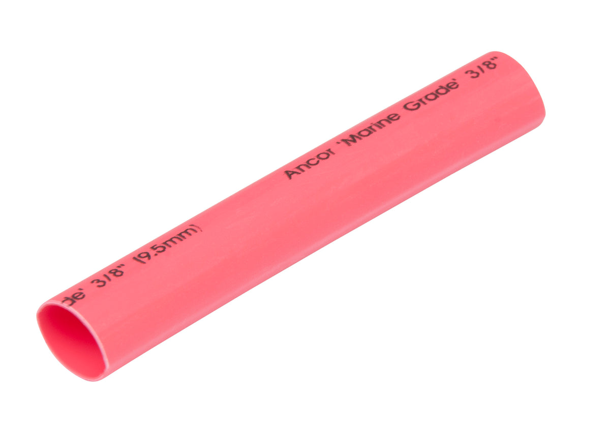 Ancor 3/8in x 48in Red Heat Shrink Tubing