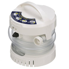 Attwood WaterBuster Portable Pump 200 GPH, 125GPH at 2ft Head, Max Head 4ft — 4