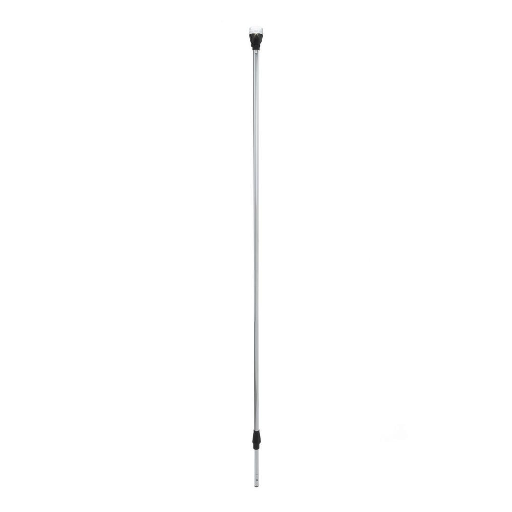 Attwood LightArmor All-Round 54in Angled Locking Collar Pole 2-Pin LED — 1