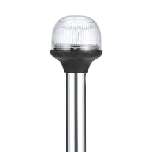 Attwood LightArmor All-Round 20in Aluminum Pole Black Composite Base — 2