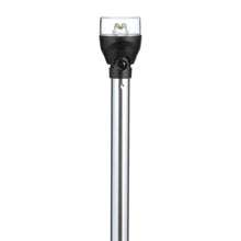 Attwood LightArmor All-Round 20in Aluminum Pole Black Composite Base — 2