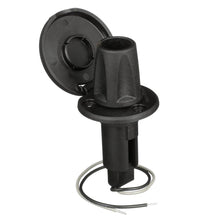 Attwood 910R Series Round Base 2-Pin Black Composite Cover — 5