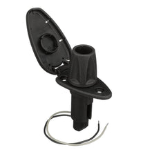 Attwood 910T Series Teardrop Base 2-Pin Over Mold 306 Stainless Steel Black Cover — 5