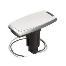 Attwood 910V Series Rectangle Base 2-Pin Over Mold 306 Stainless Steel Black Cover — 1