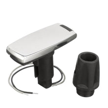 Attwood 910V Series Rectangle Base 2-Pin Over Mold 306 Stainless Steel Black Cover — 2