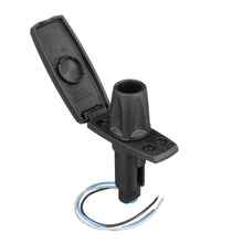 Attwood 910V Series Rectangle Base 3-Pin Black Composite Cover — 5
