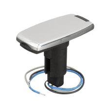 Attwood 910V Series Rectangle Base 3-Pin Over Mold 306 Stainless Steel Black Cover — 1