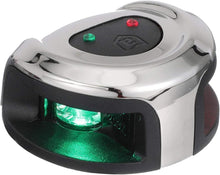Attwood LightArmor Deck Mount LED Navigation Light 2NM Stainless Steel Bi-Color — 3