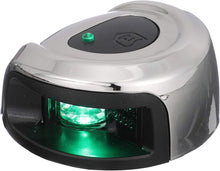 Attwood LightArmor Deck Mount LED Navigation Light 2NM Stainless Steel Green — 1