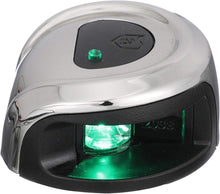 Attwood LightArmor Deck Mount LED Navigation Light 2NM Stainless Steel Green — 3