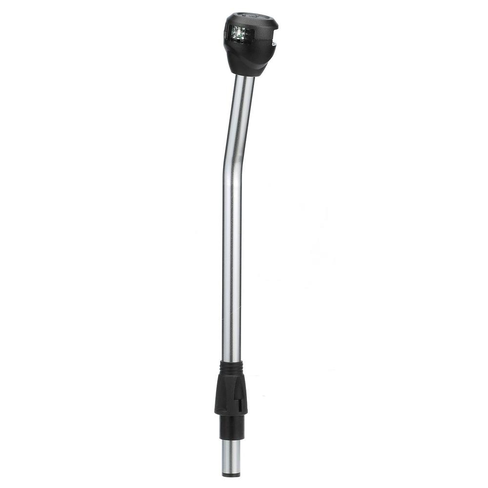Attwood LightArmor Bi-Color 14in Angled Locking Collar Pole 2-Pin LED — 1