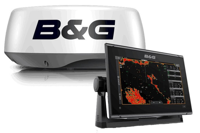 B&G Vulcan 9 MFD Radar Bundle With Halo 20 Radar — 1