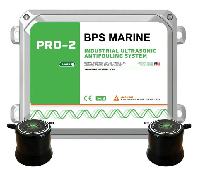 BPS Marine 2 Transducer 24V Ultrasonic Antifouling System — 1