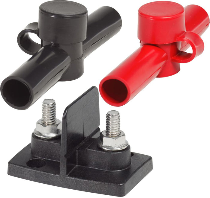 Blue Sea PowerPost Dual 2 x 5/16in Studs w/Insulators — 1
