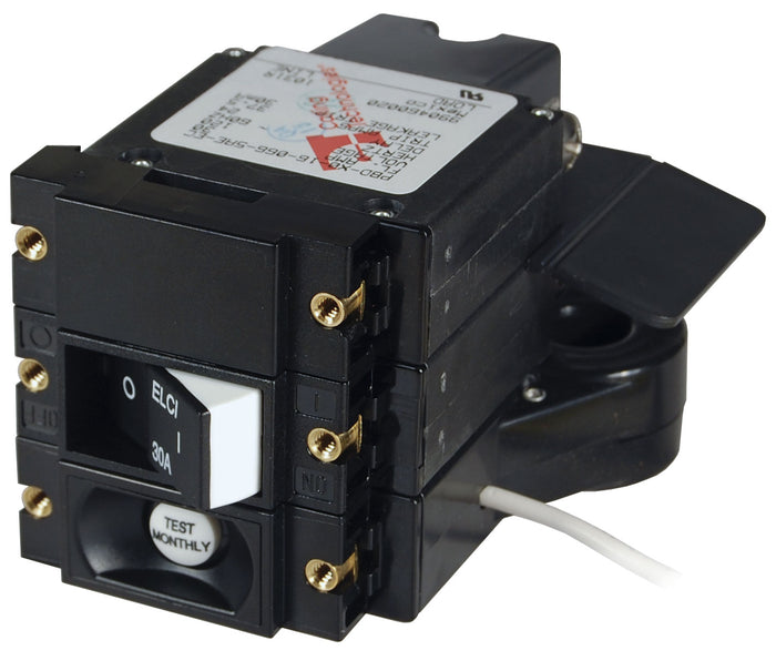 Blue Sea A-Series ELCI 30A 120v AC Double Pole Main Circuit Breaker
