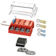 Blue Sea 5024 4-Gang Battery Terminal Fuse Block ST ATO/ATC and Cover — 2