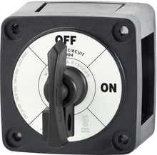 Blue Sea M-Series Battery Switch On/Off Black with Locking Key — 1