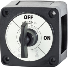 Blue Sea M-Series Battery Switch On/Off Black with Key — 1