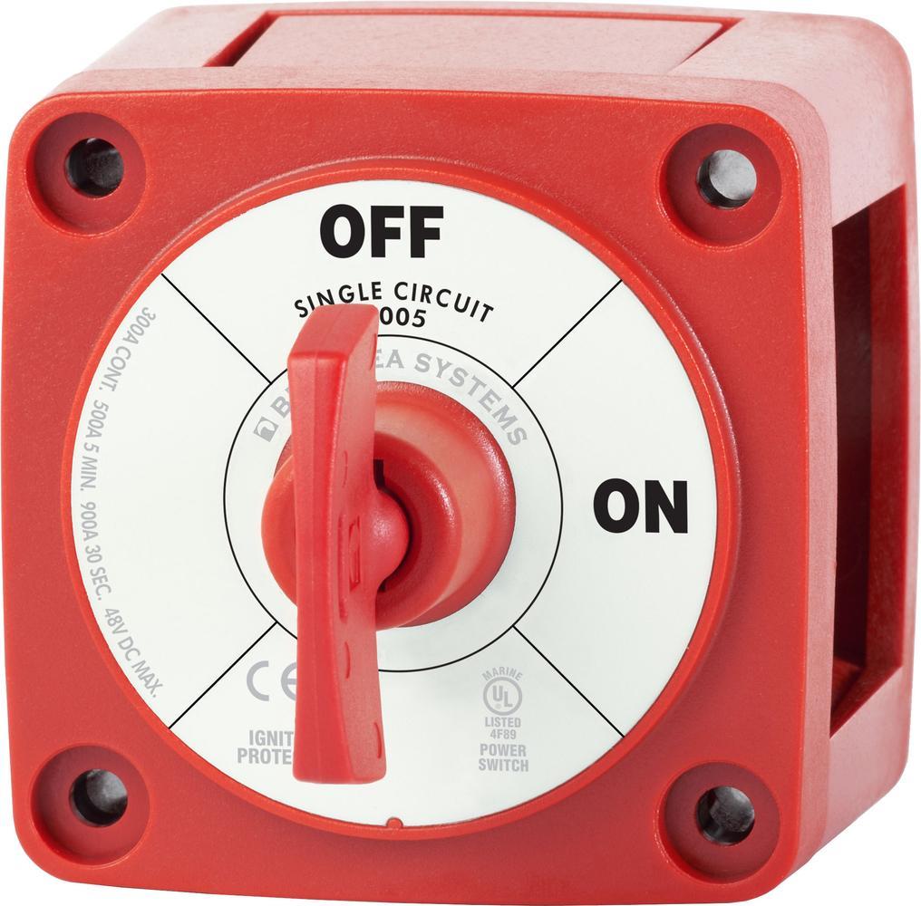 Blue Sea M-Series Battery Switch On/Off with Key — 1
