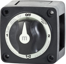 Blue Sea M-Series Battery Switch On/Off/On/Both with Knob Black — 1