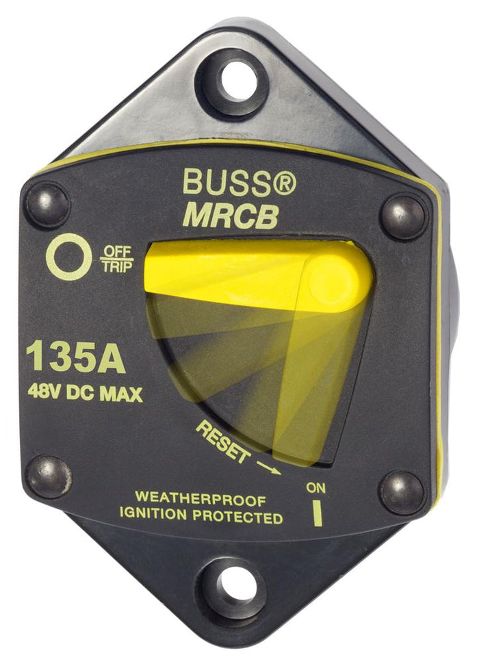 Blue Sea 187-Series 135 Amp Circuit Breaker Panel Mount — 1
