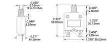 Blue Sea 3A Push Button Quick Connect Circuit Breaker — 2