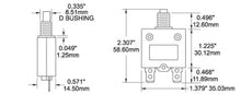 Blue Sea 7A Push Button Quick Connect Circuit Breaker — 2