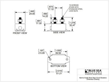 Blue Sea Short Stop 25 Amp Circuit Breaker Marine Grade — 3