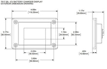 Blue Sea P12 Battery Charger Summery Display — 2