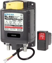 Blue Sea ML-RBS 12vDC 500A Remote Battery Switch With Manual Control Auto Release — 1