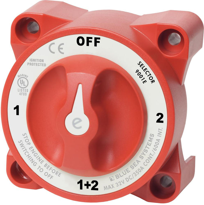 Blue Sea E-Series Battery Switch 1-Off-2-Both — 1