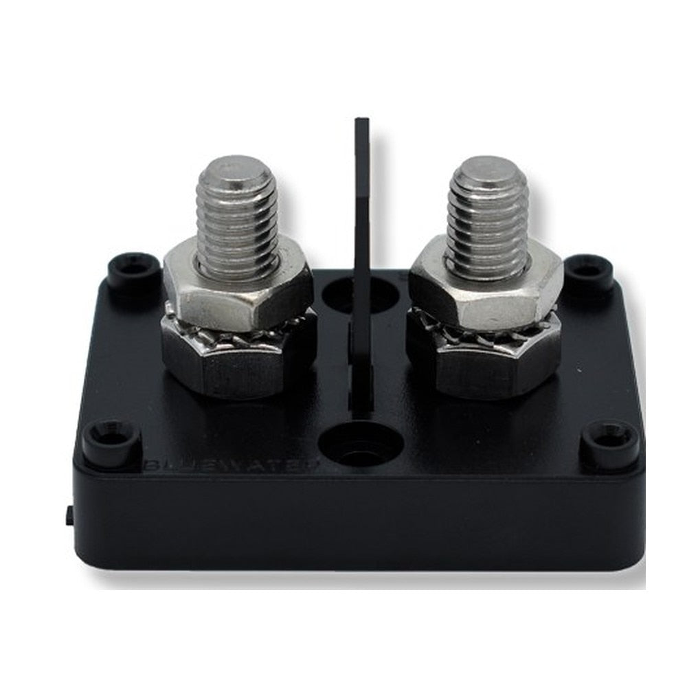 Bluewater 2 Position Dual Stud Busbar 5/16" (8mm), Base Only
