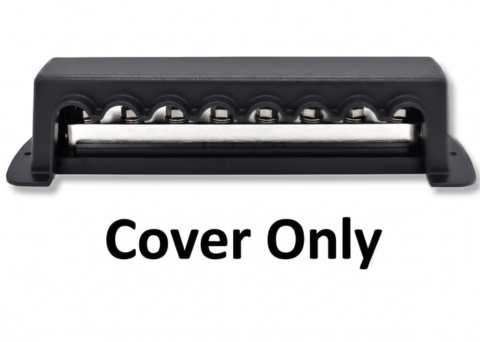 Bluewater 8 Stud Busbar Cover Black