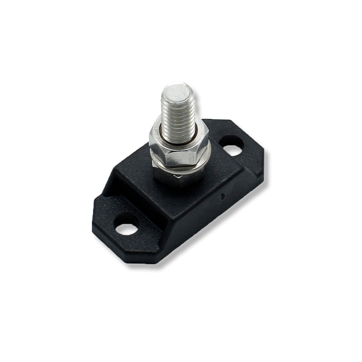 Bluewater Single Battery Post Black 5/16 SS