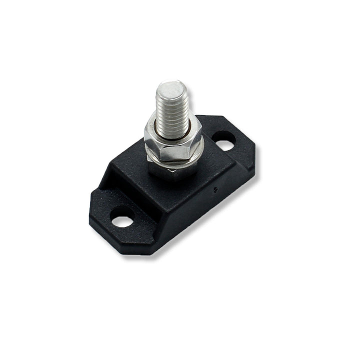 Bluewater Single Battery Post Black 5/16 SS